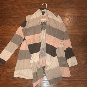 Striped Women’s Fall Cardigan